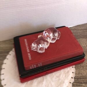 Princess House Crystal Dog Paperweight